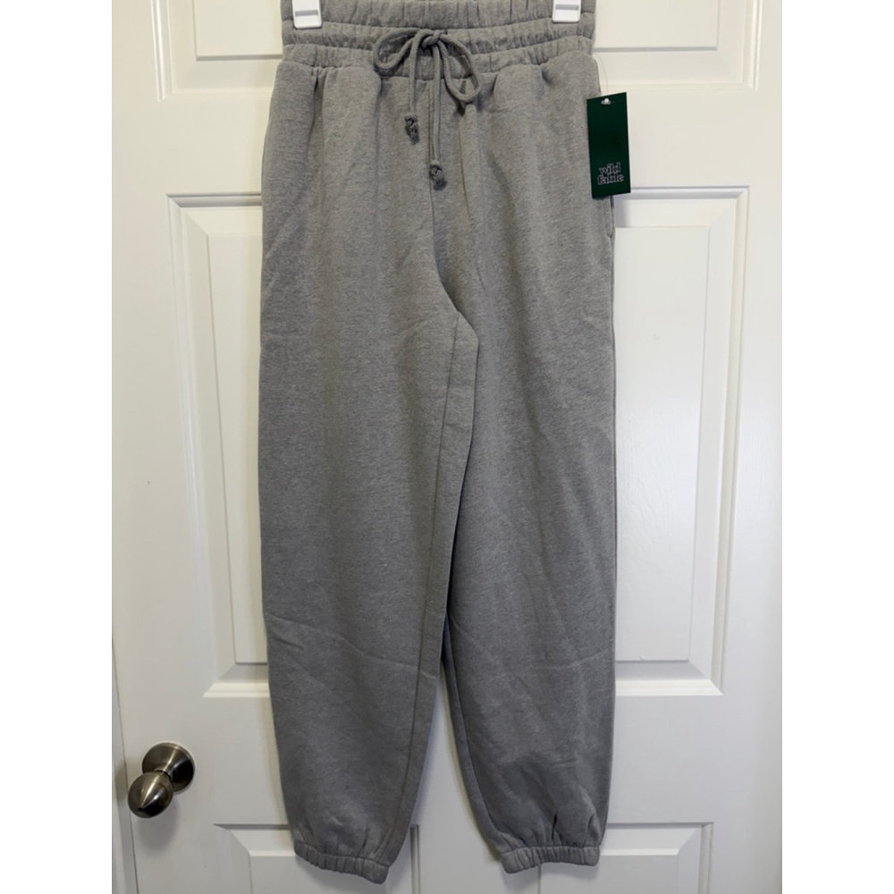 🤍 Women’s High-Rise Tapered Sweatpants – Wild Fable- XS NWT - Picture 3 of 5